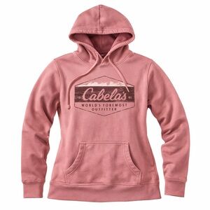 Cabela's Dusty Rose Hoodie